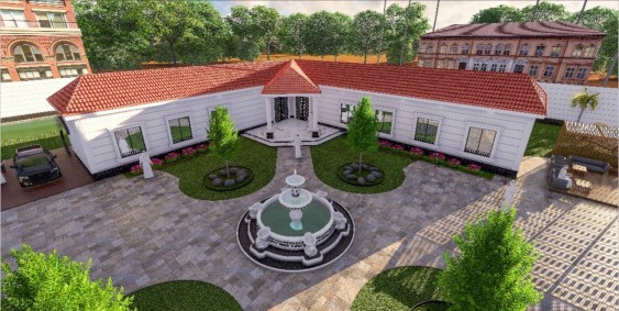 قرميد إسباني في الأحساء 