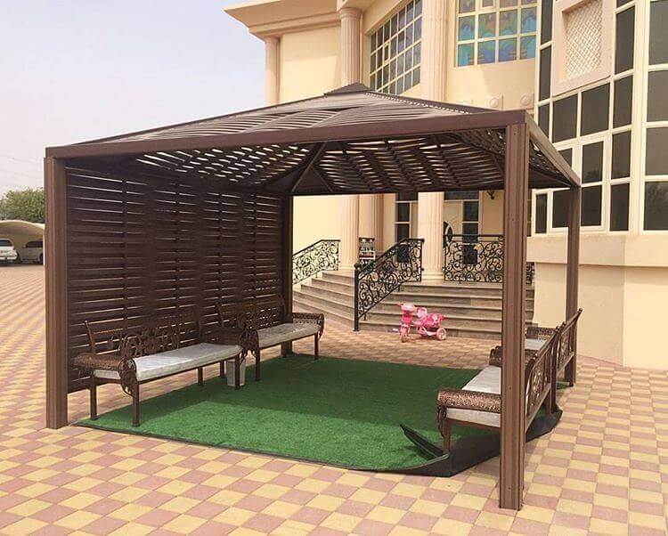 برجولات خشبية