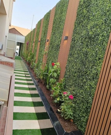تنسيق حدائق منزلية وفيلات بالأحساء