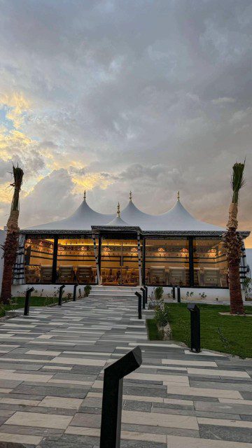 بيوت شعر ملكي في الأحساء