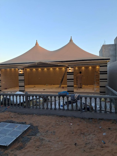 بيوت شعر ملكية فاخرة من PVC الكوري