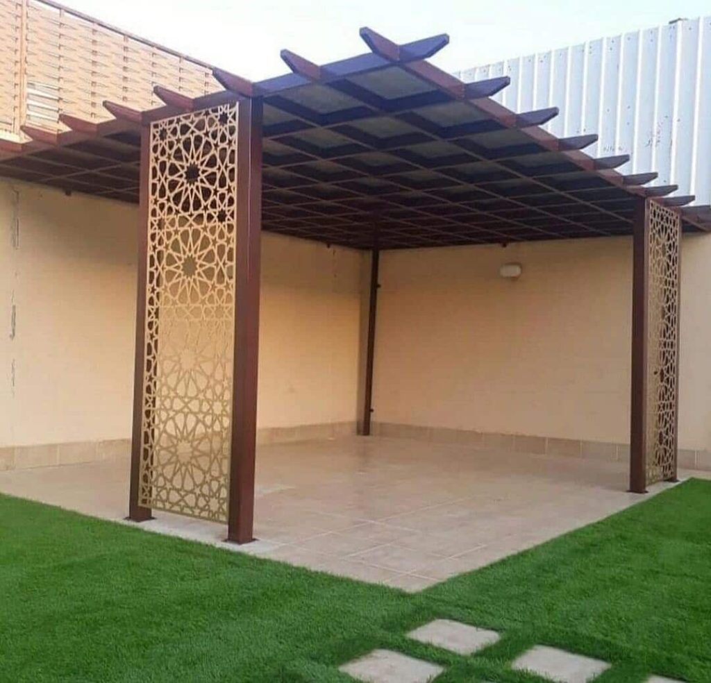 برجولات قص ليزر